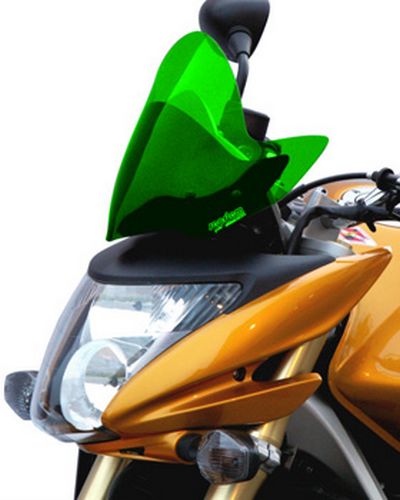 Saute Vent Moto Spécifique BULLSTER Honda 600 Hornet 2007-10 VERT FLUO