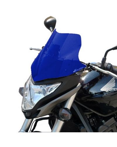 Saute Vent Moto Spécifique BULLSTER HP Honda 600 Hornet 2011-14 BLEU FONCE