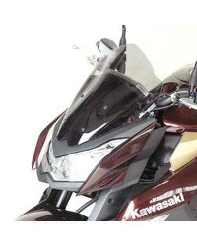 Saute Vent Moto Spécifique BULLSTER HP Kawasaki Z1000 2010-13 40cm INCOLORE