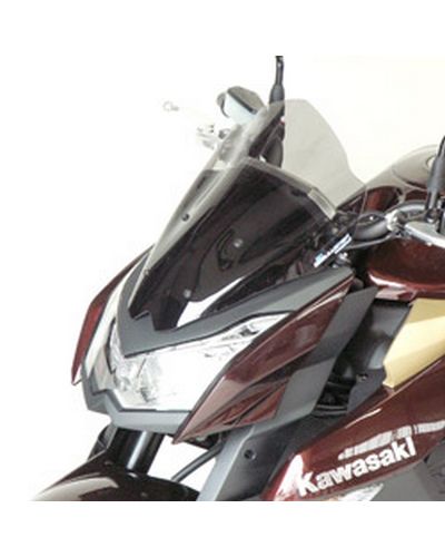 Saute Vent Moto Spécifique BULLSTER HP Kawasaki Z1000 2010-13 40cm INCOLORE