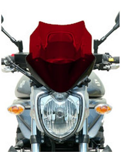 Saute Vent Moto Spécifique BULLSTER HP Suzuki 650 Bandit N 2009-14/ 1250 Bandit N 2010-12 ROUGE FONCE