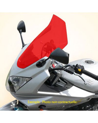 Bulle Spécifique BULLSTER HP Suzuki 650 Bandit S 2009-12 ROUGE FLUO