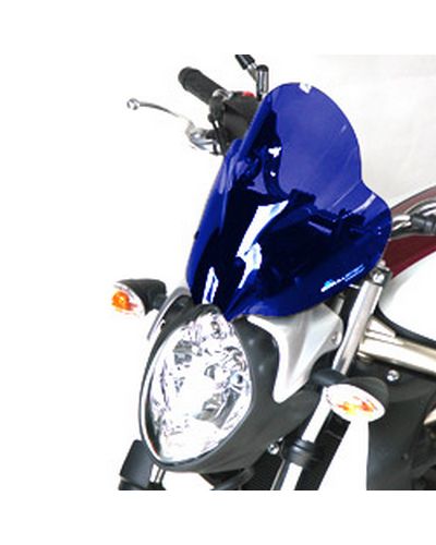 Saute Vent Moto Spécifique BULLSTER HP Suzuki 650 Gladius 2009-14 31cm BLEU FONCE