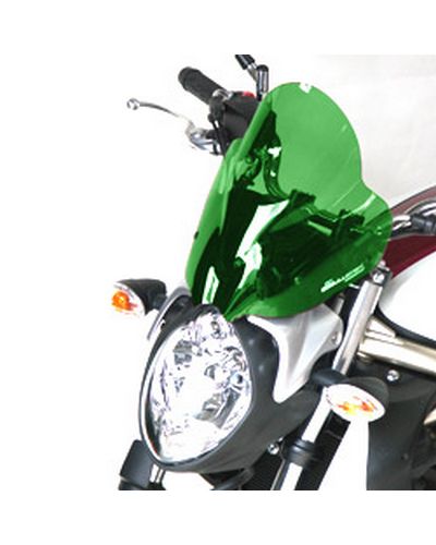 Saute Vent Moto Spécifique BULLSTER HP Suzuki 650 Gladius 2009-14 31cm VERT CLAIR