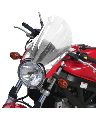 Saute Vent Moto Spécifique BULLSTER HP Suzuki SV650 N 2006-12 INCOLORE