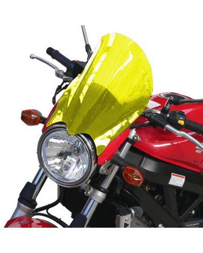 Saute Vent Moto Spécifique BULLSTER HP Suzuki SV650 N 2006-12 JAUNE FLUO