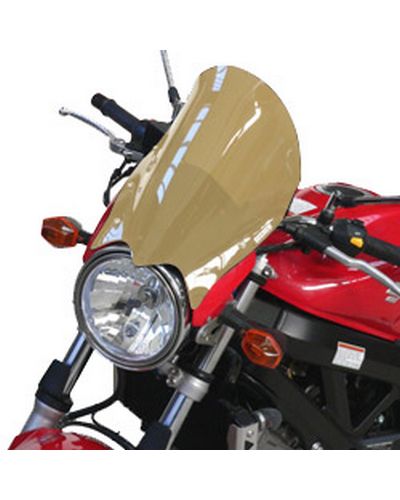 Saute Vent Moto Spécifique BULLSTER HP Suzuki SV650 N 2006-12 MARRON CLAIR