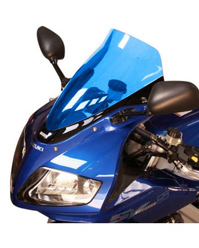 Bulle Spécifique BULLSTER HP Suzuki SV650S / SV1000 2003-10 BLEU FLUO