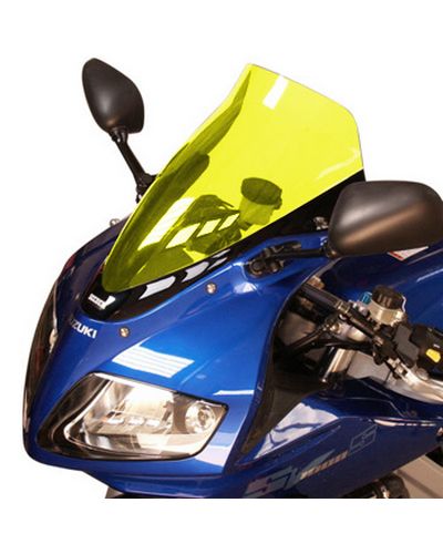 Bulle Spécifique BULLSTER HP Suzuki SV650S / SV1000 2003-10 JAUNE FLUO