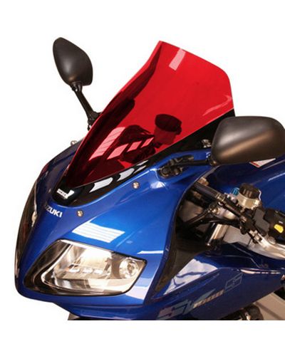 Bulle Spécifique BULLSTER HP Suzuki SV650S / SV1000 2003-10 ROUGE FLUO