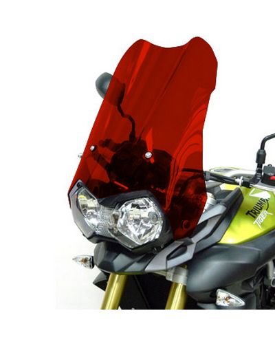 Pare Brise BULLSTER HP Triumph Tiger 800 2011-14 ROUGE