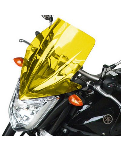 Saute Vent Moto Spécifique BULLSTER HP Yamaha FZ1 2006-14 JAUNE FLUO