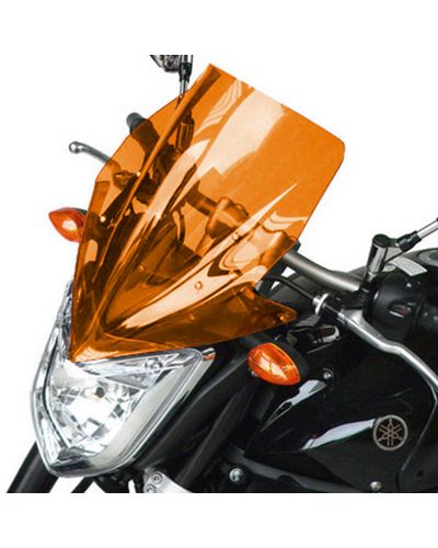 Saute Vent Moto Spécifique BULLSTER HP Yamaha FZ1 2006-14 ORANGE