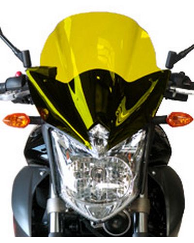 Saute Vent Moto Spécifique BULLSTER HP Yamaha XJ6 N 2009-14 JAUNE FLUO