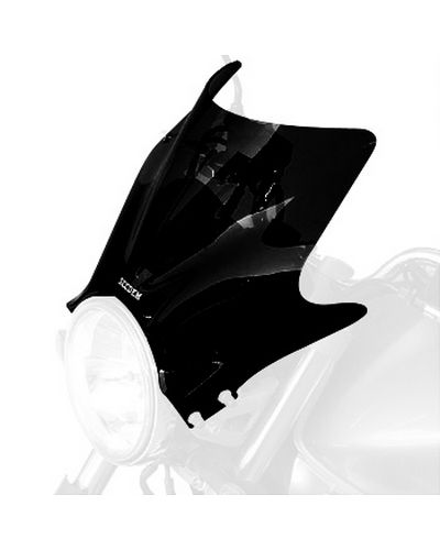 Saute Vent Moto Spécifique BULLSTER Millenium Yamaha XJR 1300 1998-14 NOIR OPAQUE