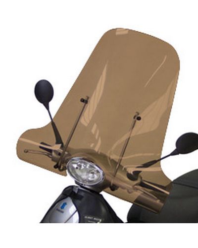 Pare Brise BULLSTER Piaggio 50/125 Liberty 2002-.. MARRON CLAIR