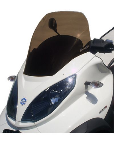 Pare Brise BULLSTER RC Piaggio 125/300/400 MP3 2006-14 MARRON CLAIR