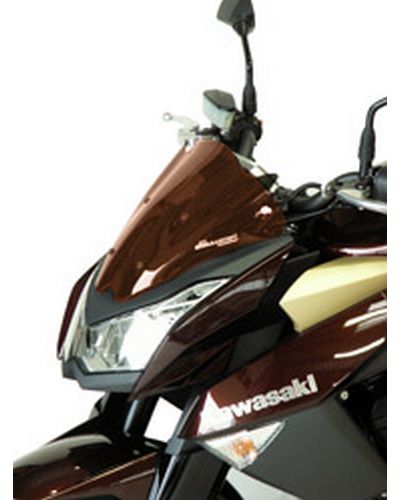 Saute Vent Moto Spécifique BULLSTER STD Kawasaki Z1000 2010-13 30.5cm MARRON FONCE
