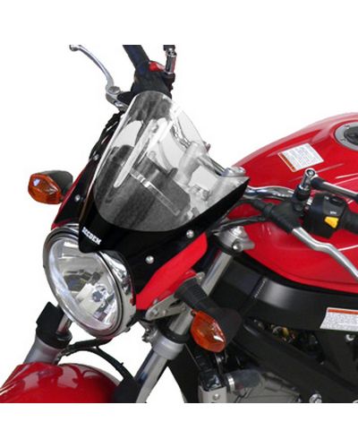 Saute Vent Moto Spécifique BULLSTER STD Suzuki SV650 N 2006-12 INCOLORE