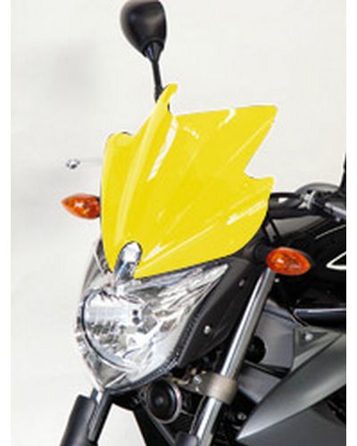 Saute Vent Moto Spécifique BULLSTER STUNT Yamaha XJ6 N 2009-14 JAUNE FLUO