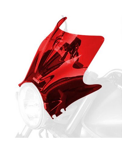 Saute Vent Moto Spécifique BULLSTER Super Millenium Honda CBF 600 2004-10 ROUGE