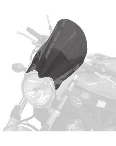 Saute Vent Moto Spécifique BULLSTER Suzuki 650 Bandit N 2009-14/ 1250 Bandit N 2010-12 FUME CLAIR