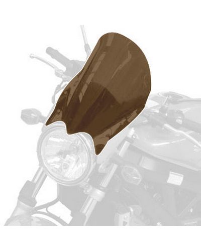 Saute Vent Moto Spécifique BULLSTER Suzuki 650 Bandit N 2009-14/ 1250 Bandit N 2010-12 MARRON CLAIR