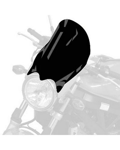 Saute Vent Moto Spécifique BULLSTER Suzuki 650 Bandit N 2009-14/ 1250 Bandit N 2010-12 NOIR OPAQUE