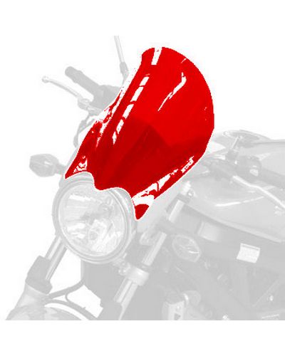 Saute Vent Moto Spécifique BULLSTER Suzuki 650 Bandit N 2009-14/ 1250 Bandit N 2010-12 ROUGE