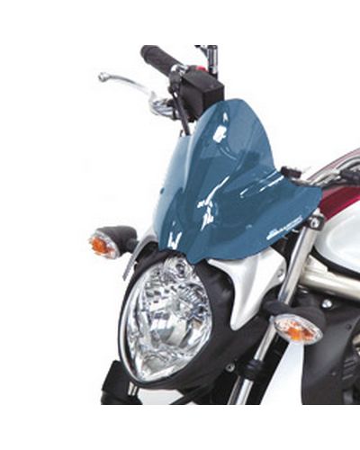 Saute Vent Moto Spécifique BULLSTER Suzuki 650 Gladius 2009-14 25cm BLEU CLAIR