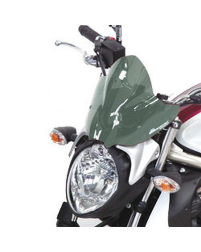 Saute Vent Moto Spécifique BULLSTER Suzuki 650 Gladius 2009-14 25cm VERT CLAIR