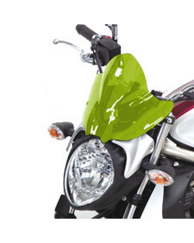 Saute Vent Moto Spécifique BULLSTER Suzuki 650 Gladius 2009-14 25cm VERT FLUO