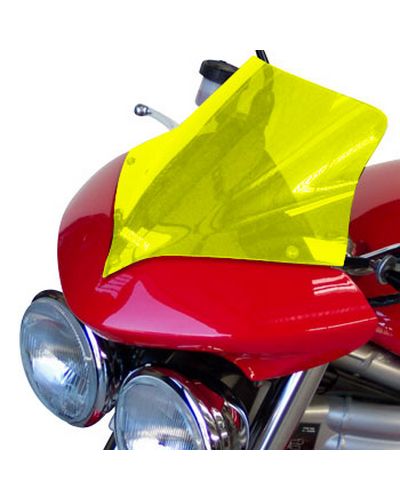 Bulle Spécifique BULLSTER Triumph Street Triple 675 2007-11 JAUNE FLUO