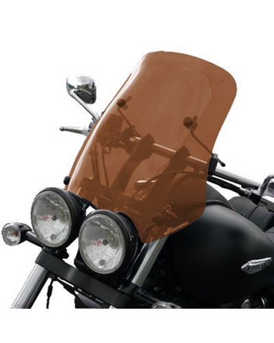 Pare Brise BULLSTER Triumph Thunderbird Storm 1700 2011-2013 MARRON FONCE