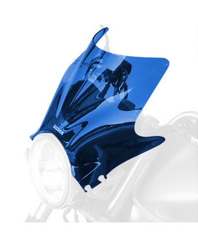 Saute Vent Moto BULLSTER Universel Millenium 21 cm BLEU FONCÉ