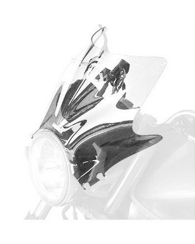 Saute Vent Moto BULLSTER Universel Millenium 21 cm INCOLORE