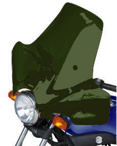 Pare Brise Moto BULLSTER Universel Pullman 55cm x 77cm VERT FONCÉ