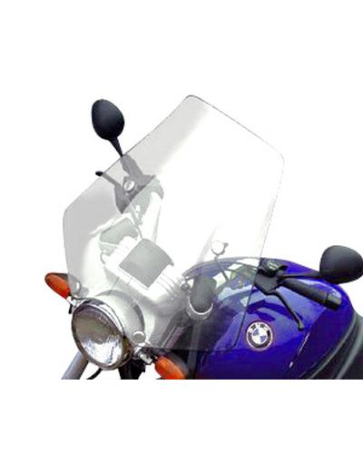 Pare Brise Moto BULLSTER Universel Roadster 55cm x 58cm INCOLORE