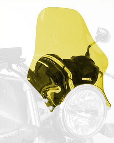 Saute Vent Moto BULLSTER Universel Speedy 27 cm JAUNE