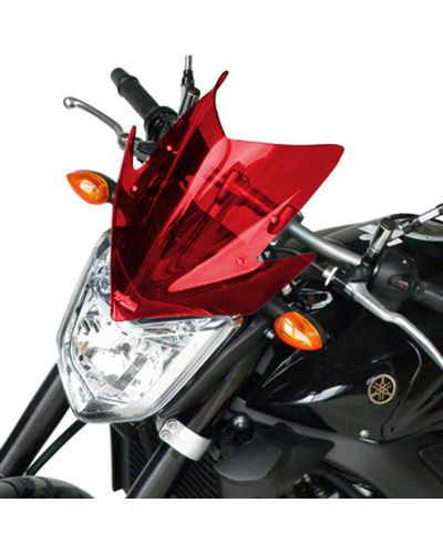 Saute Vent Moto Spécifique BULLSTER Yamaha FZ1 2006-14 ROUGE