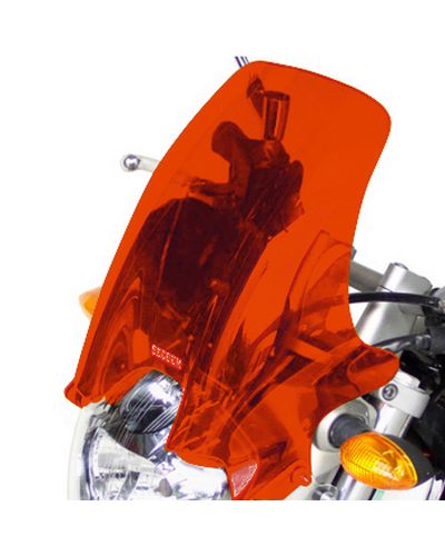 Saute Vent Moto Spécifique BULLSTER Yamaha FZ6 N S2 2007/10 ORANGE