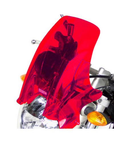 Saute Vent Moto Spécifique BULLSTER Yamaha FZ6 N S2 2007/10 ROUGE FLUO