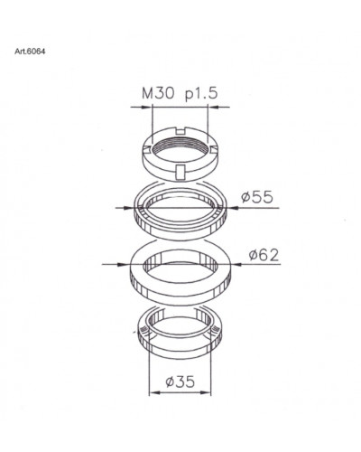 Roulement Direction Moto BUZZETTI Jeu de direction Buzzetti Peugeot Geopolis - Satelis 125/400