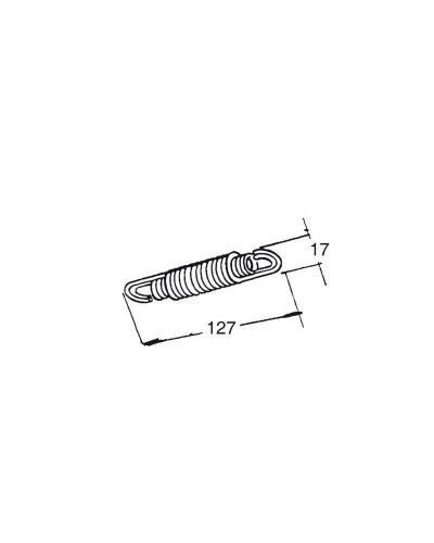 Béquille Moto BUZZETTI RESSORT DOUBLÉ POUR BEQUILLE CENTRALE 445914  445915 445907  445923  445908