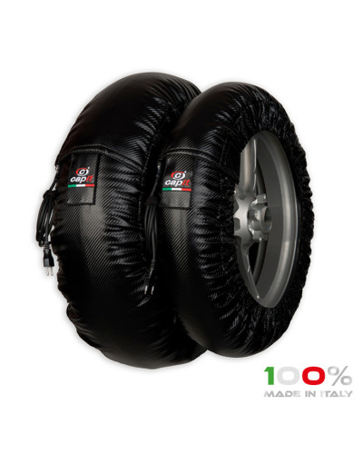 Couvertures Chauffantes Moto CAPIT Couvertures chauffantes CAPIT Suprema Spina noir 110-70/17'' / 140-70/17''