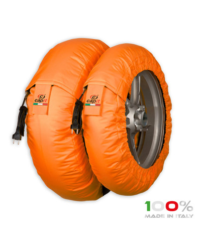Couvertures Chauffantes Moto CAPIT Couvertures chauffantes CAPIT Suprema Spina orange M/XXL