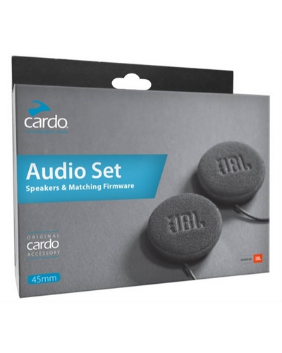 CARDO  double écouteur diam.45mm HD JBL  