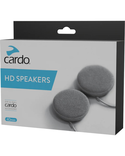 ACCESSOIRES ET PIECES CARDO écouteurs (2) 40mm pour intercom ACCESSOIRES ET PIECES CARDO écouteurs (2) 40mm pour intercom