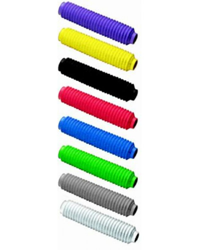 CEMOTO               Soufflets de fourche CEMOTO jaune Ø38mm - 350mm 