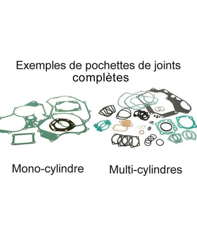 Pochette Joints Moteur Moto CENTAURO KIT JOINTS COMPLET POUR HONDA CB350 K 1970-73  SL350 K 70-73 / 2 CYLINDRES